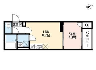 ｃiel甲子園の物件間取画像